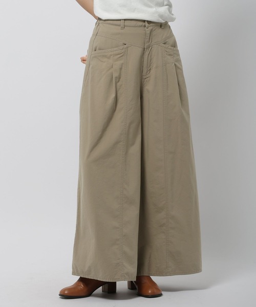 niko and...（ニコアンド）の「ヤワラカワイドパンツ（その他パンツ・レディース・カーキ/モカ/チャコール・FREE）」の2枚目の写真
