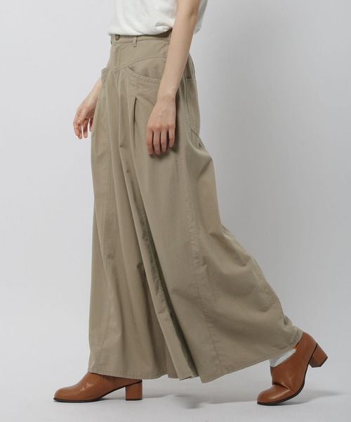 niko and...（ニコアンド）の「ヤワラカワイドパンツ（その他パンツ・レディース・カーキ/モカ/チャコール・FREE）」の5枚目の写真