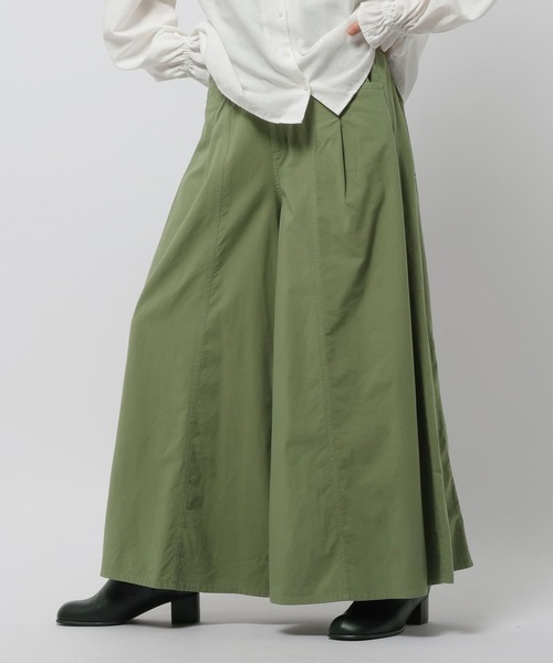 niko and...（ニコアンド）の「ヤワラカワイドパンツ（その他パンツ・レディース・カーキ/モカ/チャコール・FREE）」の6枚目の写真