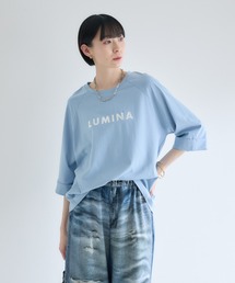 cloche 箔ロゴ5分袖Tシャツ