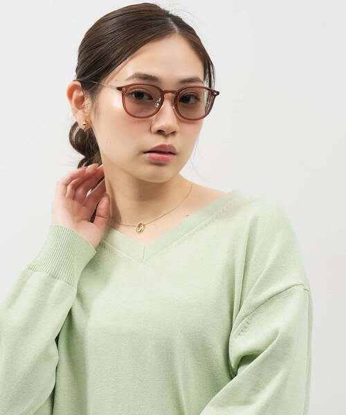 ユナイテッドアローズ サングラス カラーレンズ アイウェア メンズ Zoff｜UNITED ARROWS ユナイテッドアローズ ウェリントン型 サングラス