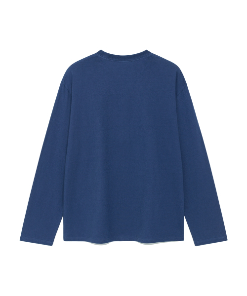 THECOLDESTMOMENT（ザコールデストモーメント）の「TCM atc long sleeve (dark navy)（Tシャツ/カットソー・レディース・その他・MEDIUM/LARGE）」の3枚目の写真