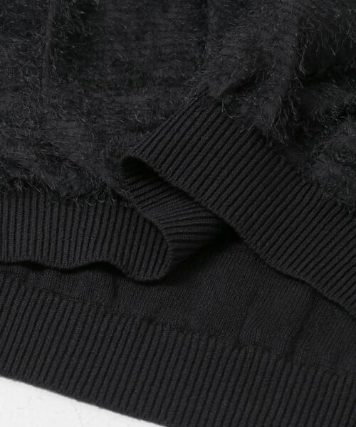 ITEMS URBANRESEARCH(アイテムズ アーバンリサーチ)の「フェザージャガードプルオーバー(シャツ/ブラウス・レディース・ブラック/オフホワイト・FREE)」の18枚目の写真