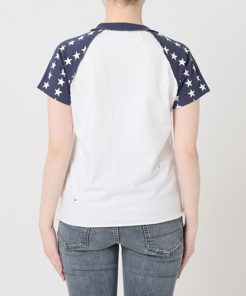 Oriens JOURNAL STANDARD（オリエンス ジャーナルスタンダード）の「【Ema gaspar×Oriens】Star Tee（Tシャツ/カットソー・レディース・ホワイト・FREE）」の6枚目の写真
