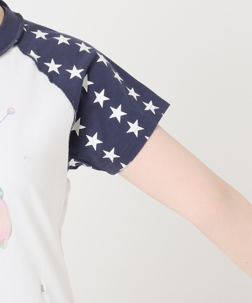 Oriens JOURNAL STANDARD（オリエンス ジャーナルスタンダード）の「【Ema gaspar×Oriens】Star Tee（Tシャツ/カットソー・レディース・ホワイト・FREE）」の8枚目の写真