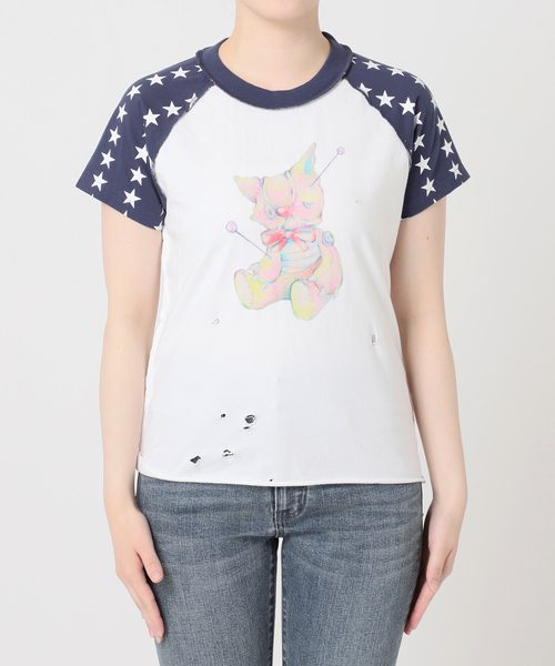Oriens JOURNAL STANDARD（オリエンス ジャーナルスタンダード）の「【Ema gaspar×Oriens】Star Tee（Tシャツ/カットソー・レディース・ホワイト・FREE）」の13枚目の写真