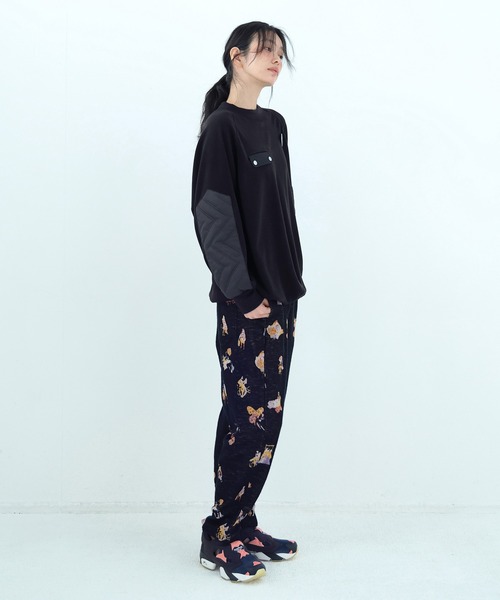 BEDSIDEDRAMA(ベットサイドドラマ)の「Twenty Night JQ Pants(その他パンツ・レディース・グレー/ブラック・2/1)」の4枚目の写真
