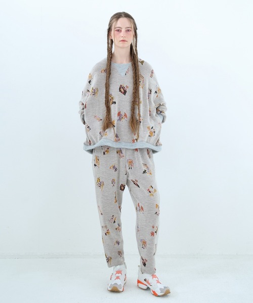 BEDSIDEDRAMA(ベットサイドドラマ)の「Twenty Night JQ Pants(その他パンツ・レディース・グレー/ブラック・2/1)」の6枚目の写真