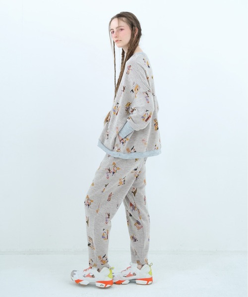 BEDSIDEDRAMA(ベットサイドドラマ)の「Twenty Night JQ Pants(その他パンツ・レディース・グレー/ブラック・2/1)」の8枚目の写真