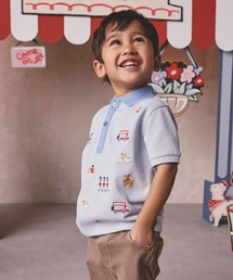 Cath Kidston（キャスキッドソン）の「キッズ ポロシャツ Queenie's London（ポロシャツ）」