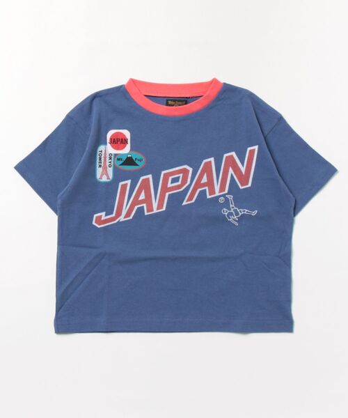 Life Support Products（ライフサポートプロダクツ）の「ワールドサポーター半袖Tシャツ（Tシャツ/カットソー・キッズ・ライトブルー/ネイビー/レッド/オフホワイト/イエロー/ブルー/チャコール・90/100/110/120/80/130/95/140/150）」の17枚目の写真