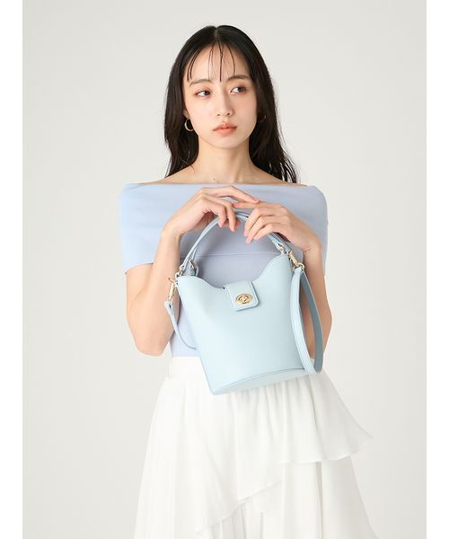 FRAY I.D（フレイアイディー）の「オフショルニットトップス／ウォッシャブル・UVカット・接触冷感（ニット/セーター・レディース・ブラック/ライトブルー/その他/レッド・F）」の7枚目の写真