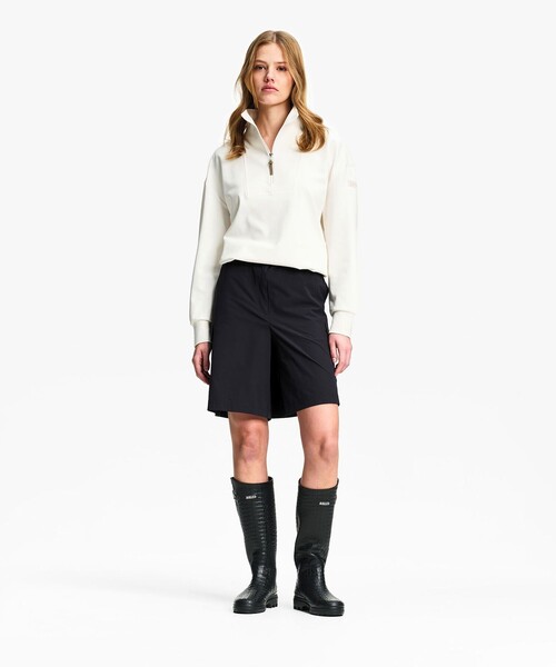 AIGLE(エーグル)の「吸水速乾 UVカット テクニカルバミューダショーツ(その他パンツ・レディース・ブラック/モスグリーン・36/40/38)」の7枚目の写真
