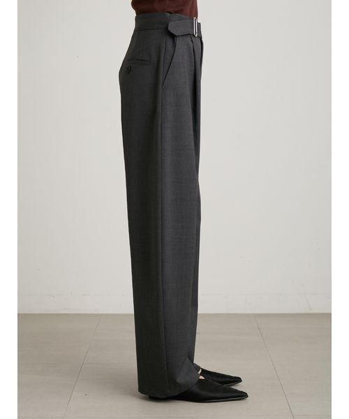 MIESROHE（ミースロエ）の「メタルバックルバレルパンツ（その他パンツ・レディース・カーキ/チャコールグレー/ネイビー・1/0）」の10枚目の写真