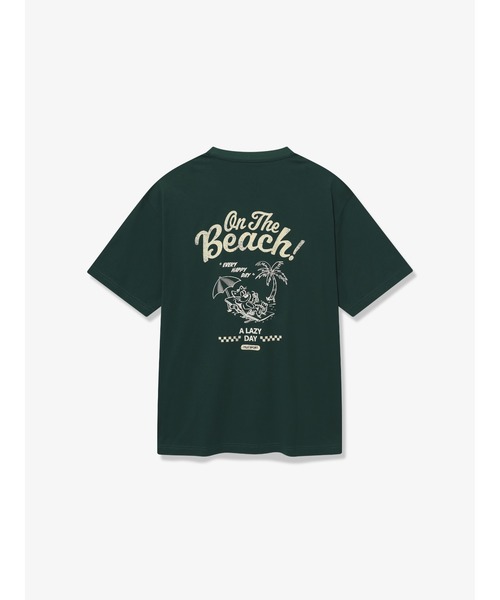 FILA(フィラ)の「Cool On the Beach T-shirt(Tシャツ/カットソー・メンズ・グリーン/ブラック・S/M/L/XL)」の15枚目の写真