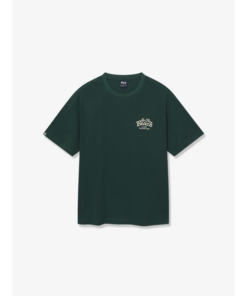 FILA(フィラ)の「Cool On the Beach T-shirt(Tシャツ/カットソー・メンズ・グリーン/ブラック・S/M/L/XL)」の14枚目の写真