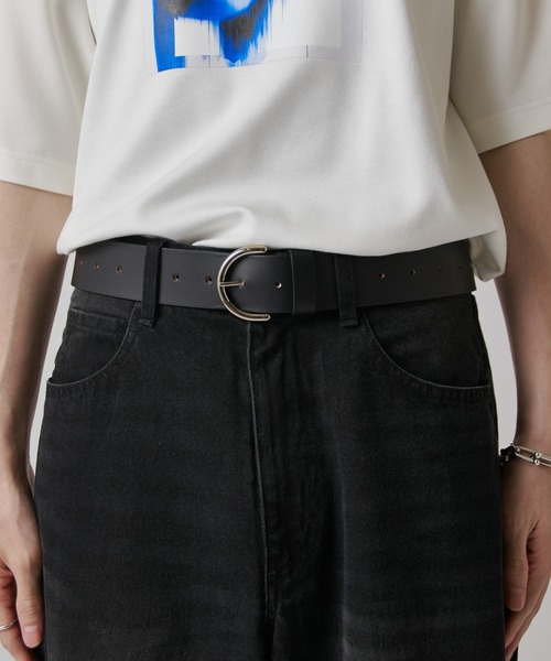 ITTI（イッチ）の「【ITTI】herrie 16hole 40 belt thug（ベルト・メンズ・レッド/ブラック・FREE）」の8枚目の写真