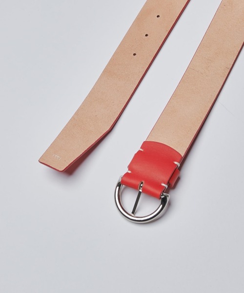 ITTI（イッチ）の「【ITTI】herrie 16hole 40 belt thug（ベルト・メンズ・レッド/ブラック・FREE）」の12枚目の写真