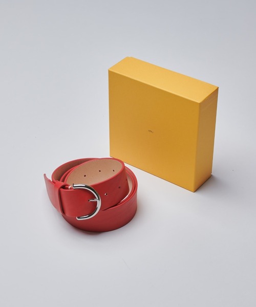 ITTI（イッチ）の「【ITTI】herrie 16hole 40 belt thug（ベルト・メンズ・レッド/ブラック・FREE）」の10枚目の写真
