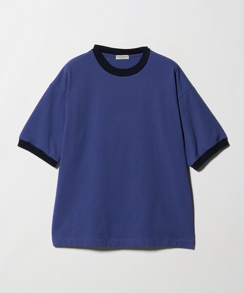 BEAUTY&YOUTH UNITED ARROWS(ビューティーアンドユースユナイテッドアローズ)の「リング コットン リンガー Tシャツ(Tシャツ/カットソー・メンズ・コバルトブルー/ネイビー/シャーベット・S/M/L/XL)」の20枚目の写真