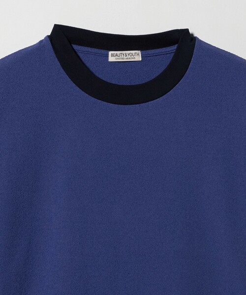 BEAUTY&YOUTH UNITED ARROWS(ビューティーアンドユースユナイテッドアローズ)の「リング コットン リンガー Tシャツ(Tシャツ/カットソー・メンズ・コバルトブルー/ネイビー/シャーベット・S/M/L/XL)」の22枚目の写真