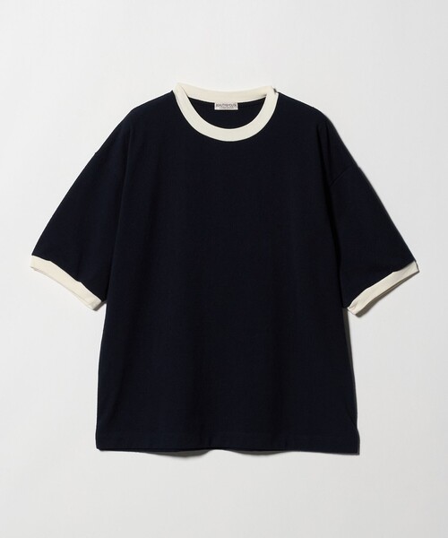 BEAUTY&YOUTH UNITED ARROWS(ビューティーアンドユースユナイテッドアローズ)の「リング コットン リンガー Tシャツ(Tシャツ/カットソー・メンズ・コバルトブルー/ネイビー/シャーベット・S/M/L/XL)」の6枚目の写真