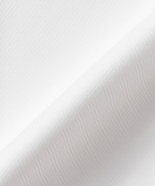 TOKYO SHIRTS(トウキョウシャツ)の「【超形態安定】 形態安定ノンアイロン スキッパー 7分袖ビジネスワイシャツ(ビジネスシャツ・レディース・ホワイト・L/LL/S/M/XL)」の5枚目の写真