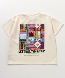 BREEZE（ブリーズ）の「【吸水速乾】アクティブグラフィック半袖Tシャツ（Tシャツ/カットソー）」