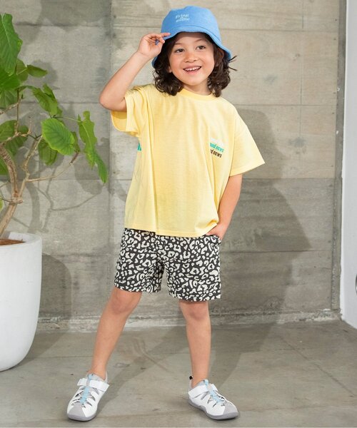 BREEZE(ブリーズ)の「【吸水速乾】アクティブグラフィック半袖Tシャツ(Tシャツ/カットソー・キッズ・オフホワイト/ミント/オレンジ/イエロー/アイボリー/ブラック・140/80/90/100/110/120/130)」の17枚目の写真