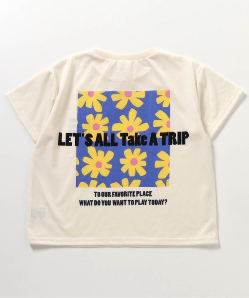 BREEZE(ブリーズ)の「【吸水速乾】アクティブグラフィック半袖Tシャツ(Tシャツ/カットソー・キッズ・オフホワイト/ミント/オレンジ/イエロー/アイボリー/ブラック・140/80/90/100/110/120/130)」の12枚目の写真