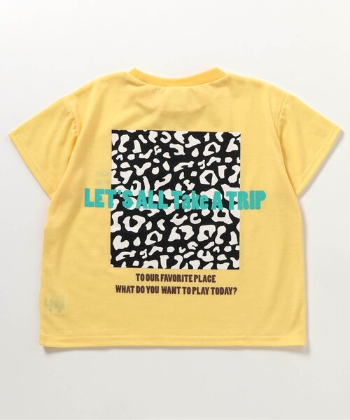 BREEZE(ブリーズ)の「【吸水速乾】アクティブグラフィック半袖Tシャツ(Tシャツ/カットソー・キッズ・オフホワイト/ミント/オレンジ/イエロー/アイボリー/ブラック・140/80/90/100/110/120/130)」の16枚目の写真