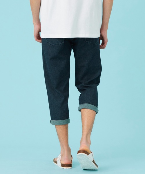 EDWIN(エドウィン)の「【涼】ジャージーズ COOL デニムショートパンツ ストレッチ 麻 ドライタッチ(その他パンツ・メンズ・ダークインディゴブルー/ライトインディゴブルー/ネイビー・SMALL/MEDIUM/LARGE/X-LARGE)」の8枚目の写真