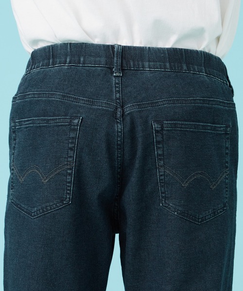 EDWIN(エドウィン)の「【涼】ジャージーズ COOL デニムショートパンツ ストレッチ 麻 ドライタッチ(その他パンツ・メンズ・ダークインディゴブルー/ライトインディゴブルー/ネイビー・SMALL/MEDIUM/LARGE/X-LARGE)」の10枚目の写真