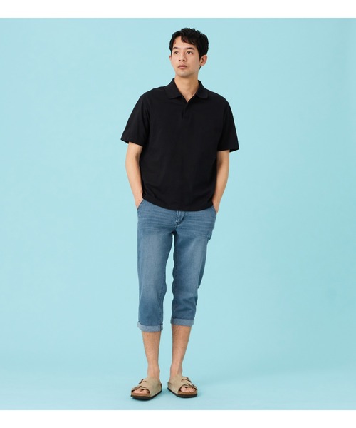 EDWIN(エドウィン)の「【涼】ジャージーズ COOL デニムショートパンツ ストレッチ 麻 ドライタッチ(その他パンツ・メンズ・ダークインディゴブルー/ライトインディゴブルー/ネイビー・SMALL/MEDIUM/LARGE/X-LARGE)」の22枚目の写真