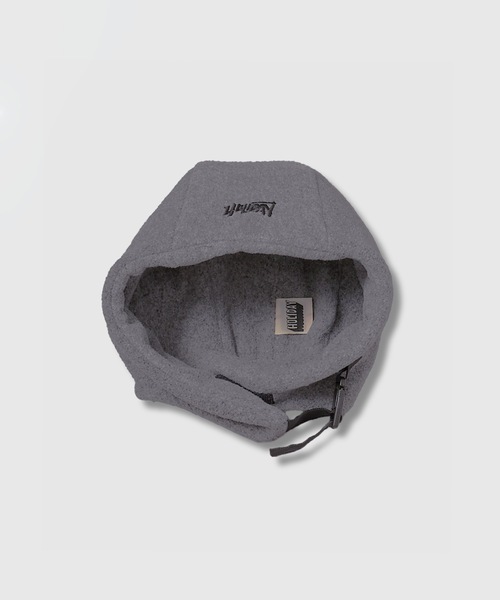 HOLIDAY(ホリデイ)の「CLASSIC FLEECE EARMUFF CAP クラシックフリースイヤーマフキャップ(キャップ・レディース・グレー/ブラック・ONE SIZE)」の3枚目の写真