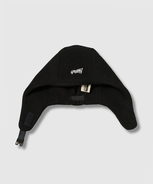 HOLIDAY(ホリデイ)の「CLASSIC FLEECE EARMUFF CAP クラシックフリースイヤーマフキャップ(キャップ・レディース・グレー/ブラック・ONE SIZE)」の5枚目の写真