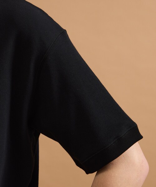 40ｃｔ＆525（フォーティーカラッツアンドゴーニーゴ）の「カレッジ風ミニ裏毛半袖Tシャツ（Tシャツ/カットソー・メンズ・ホワイト/ブラック・03/02）」の16枚目の写真
