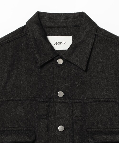 BEAMS F(ビームスエフ)の「Jeanik / ミックスファブリック 2ndタイプ ブルゾン(ブルゾン・メンズ・チャコールグレー・LARGE/MEDIUM/SMALL)」の15枚目の写真