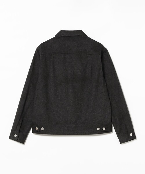 BEAMS F(ビームスエフ)の「Jeanik / ミックスファブリック 2ndタイプ ブルゾン(ブルゾン・メンズ・チャコールグレー・LARGE/MEDIUM/SMALL)」の18枚目の写真