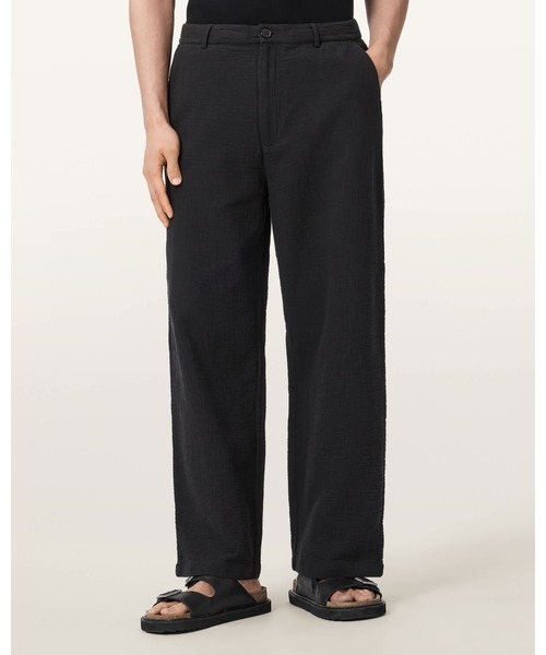 ALLSAINTS(オールセインツ)の「TAIKO LOOSE FIT TROUSERS | TAIKO ルーズ フィット トラウザー(その他パンツ・メンズ・ブラック系その他・30/31/32/28)」の2枚目の写真