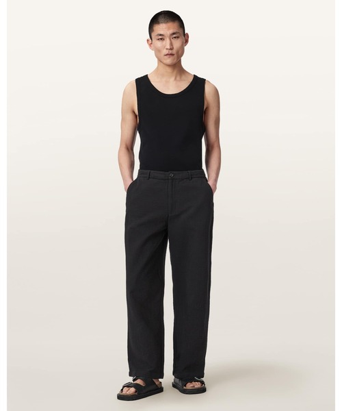 ALLSAINTS(オールセインツ)の「TAIKO LOOSE FIT TROUSERS | TAIKO ルーズ フィット トラウザー(その他パンツ・メンズ・ブラック系その他・30/31/32/28)」の4枚目の写真