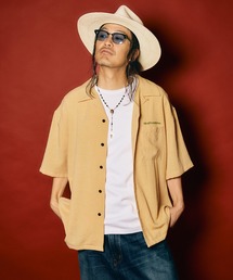 NineMicrophones | OPEN COLLAR SHIRT(シャツ/ブラウス)