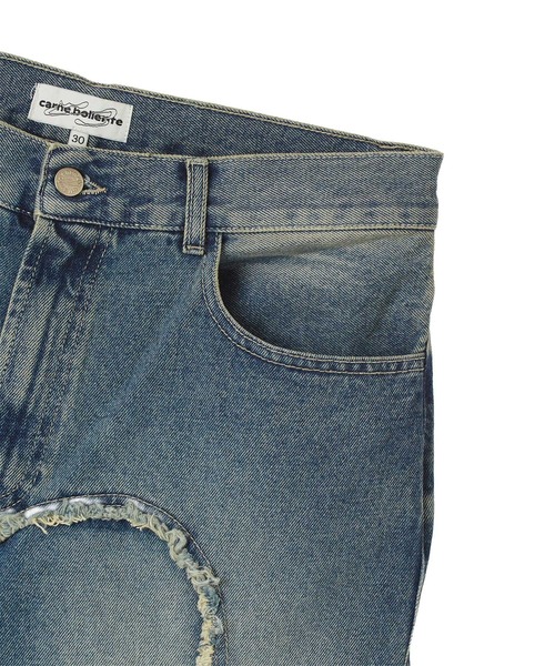 Carne Bollente(カルネボレンテ)の「carne bollente LOVE SHORTS(その他パンツ・レディース・ブルー・30inch/28inch)」の5枚目の写真