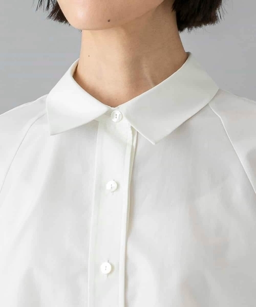 MICHEL KLEIN(ミッシェル・クラン)の「袖コンシャスシャツ(シャツ/ブラウス・レディース・ホワイト/ライトピンク・38/40)」の8枚目の写真