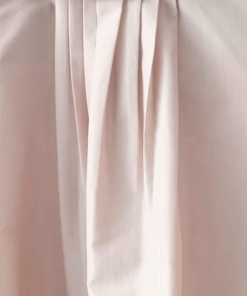 MICHEL KLEIN(ミッシェル・クラン)の「袖コンシャスシャツ(シャツ/ブラウス・レディース・ホワイト/ライトピンク・38/40)」の3枚目の写真