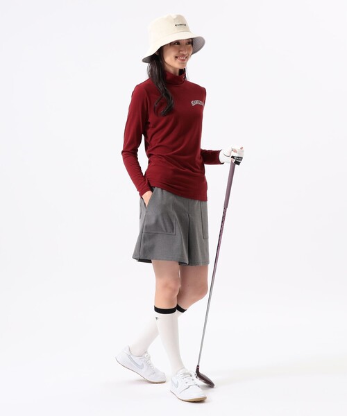 BEAMS GOLF(ビームスゴルフ)の「ORANGE LABEL / アウトポケット ツイル ショートパンツ(その他パンツ・レディース・グレー/ベージュ/ブラック・SMALL/MEDIUM/LARGE)」の5枚目の写真