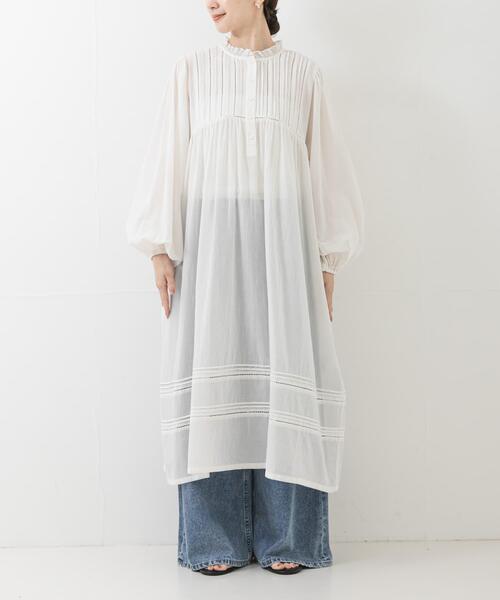 URBAN RESEARCH(アーバンリサーチ)の「Picchi Nia HEIR WHITE(ワンピース・レディース・ホワイト・TALL/FREE)」の6枚目の写真