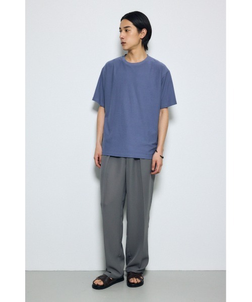 AZUL by moussy(アズールバイマウジー)の「【セットアップ対応】メッシュスラックスパンツ(スラックス・メンズ・ブラック/グレー/ダークブラウン・LARGE/MEDIUM/SMALL)」の17枚目の写真