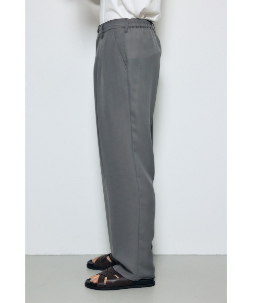 AZUL by moussy(アズールバイマウジー)の「【セットアップ対応】メッシュスラックスパンツ(スラックス・メンズ・ブラック/グレー/ダークブラウン・LARGE/MEDIUM/SMALL)」の19枚目の写真