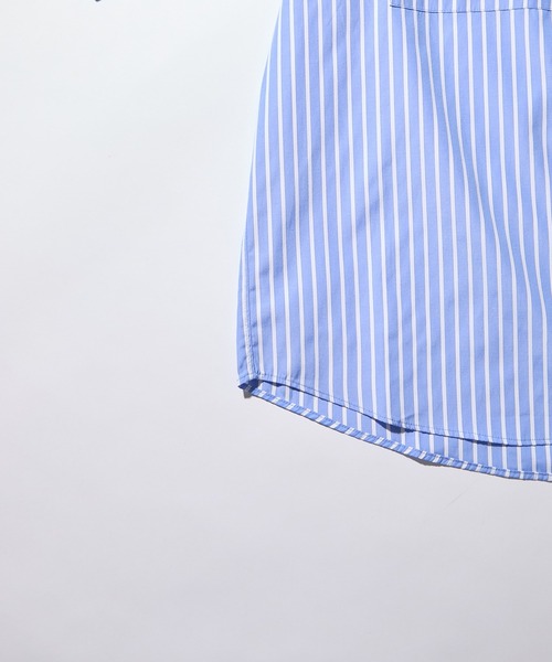 MAISON CLUB(メゾンクラブ)の「【MAISON CLUB】Double Pocket Half Sleeve Shirt(シャツ/ブラウス・メンズ・ブルー系その他/ネイビー系1/サックスブルー系1/ブラック系1/サックスブルー系2・M/L)」の8枚目の写真